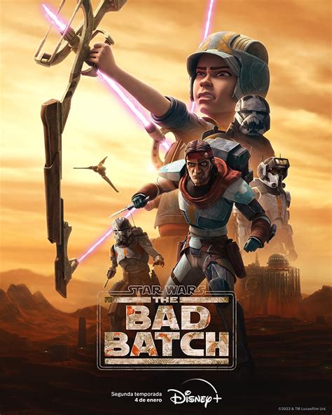 Disney+ Announces Season 2 Of “ Star Wars : The Bad Batch”.